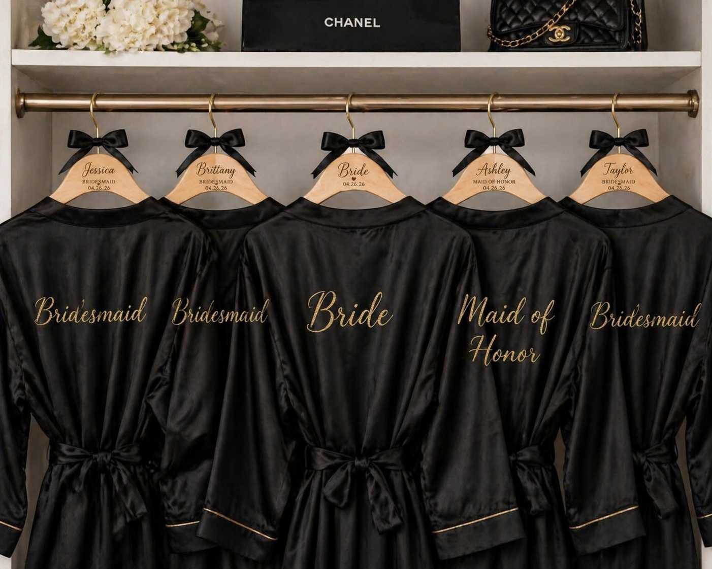 Customized Bridesmaid Keepsake Robes