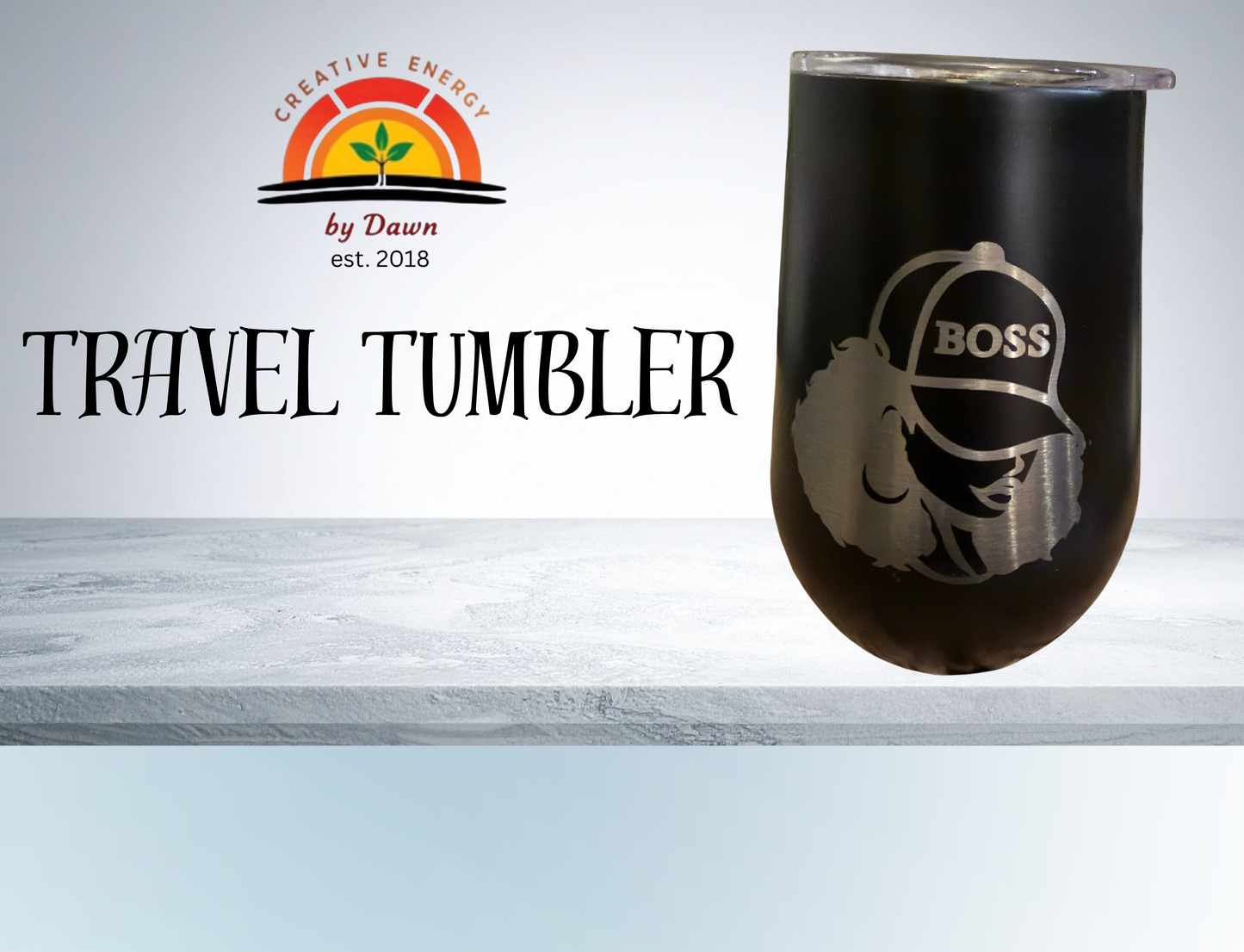 Stainless Steel Tumbler- Sip With Purpose — Boss Up Every Day