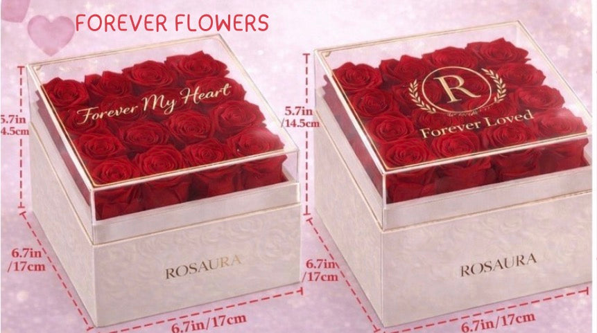 🌹Forever Flowers /Keepsake Box – A Lasting Way to Say “I Love You”