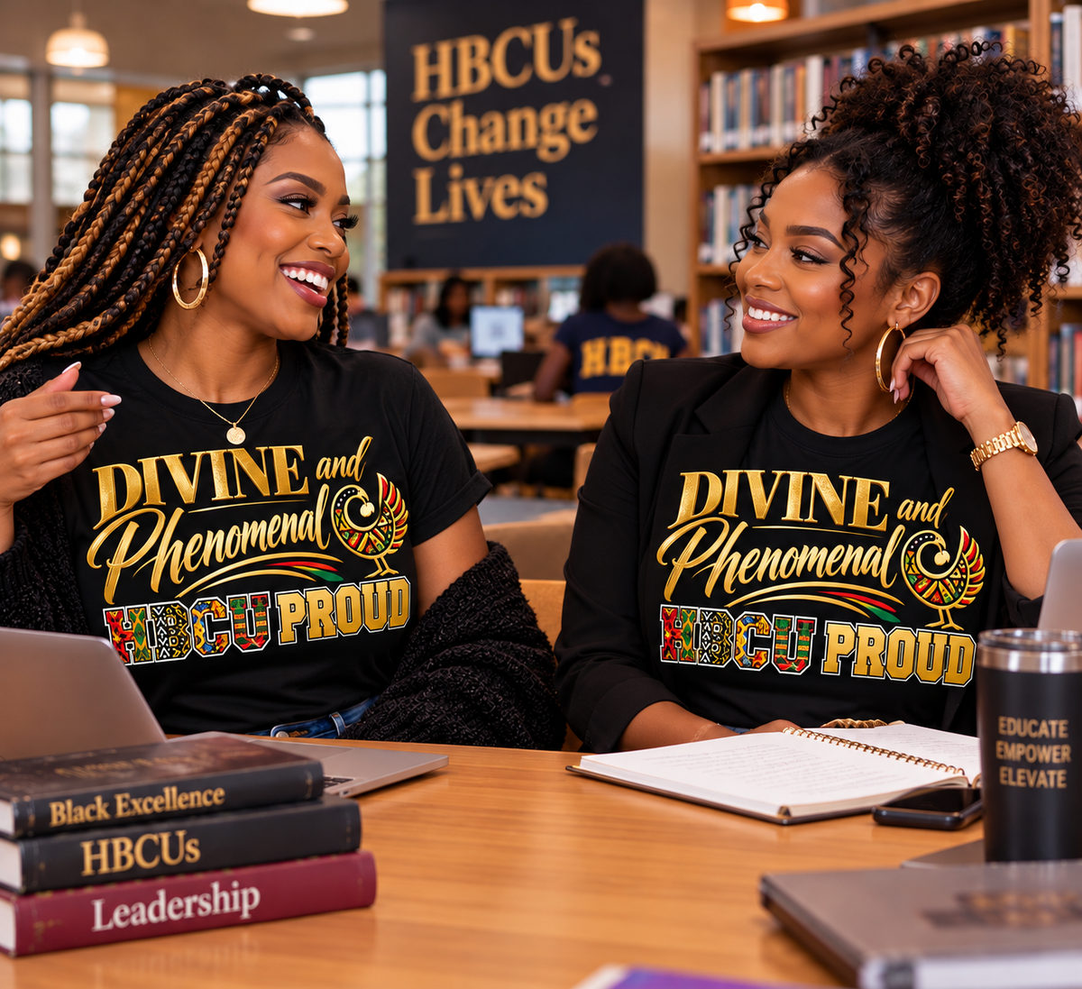 MOMS- Valuing HBCUs (Tee)