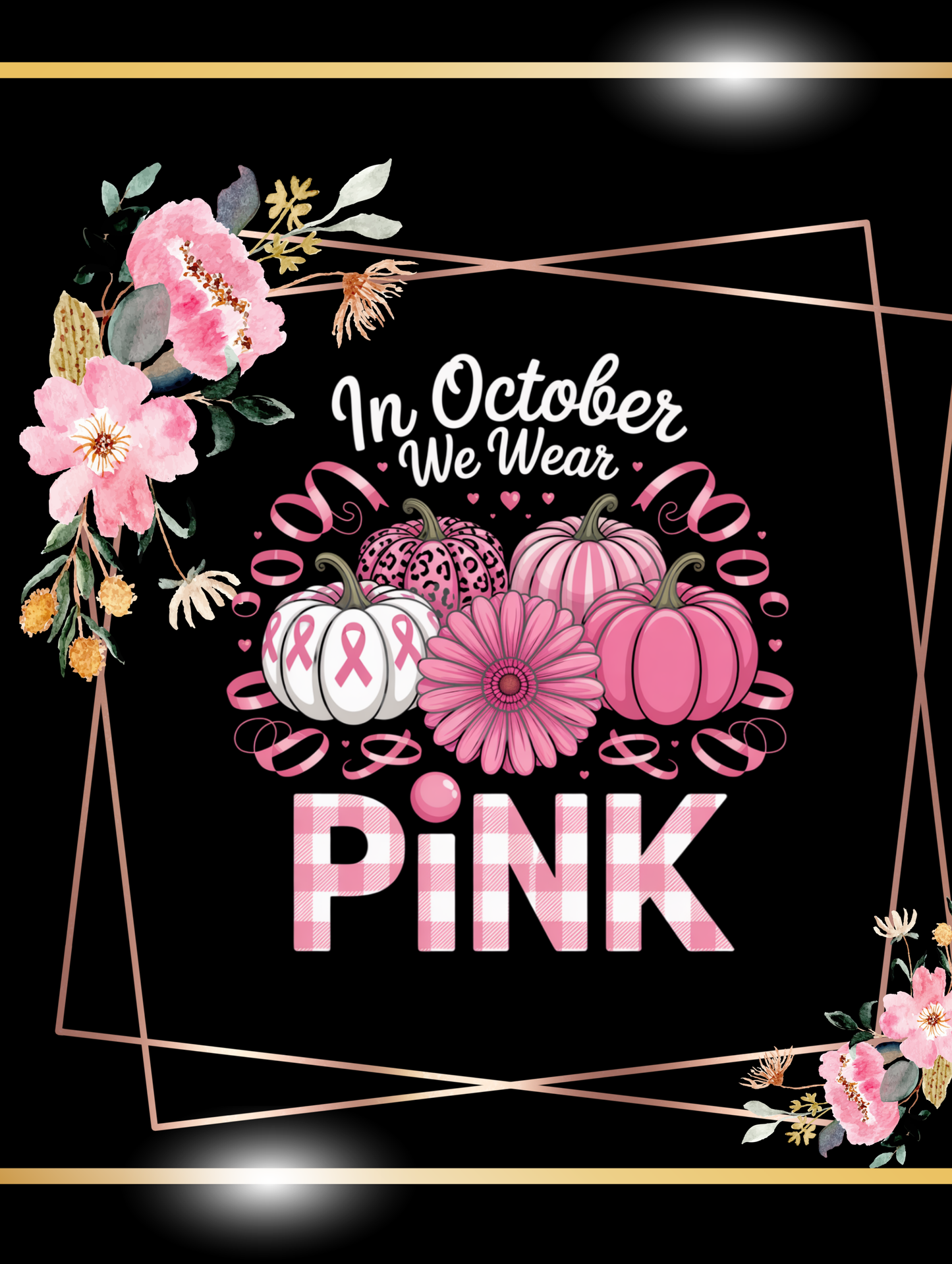 In October We Wear Pink (Blanket)