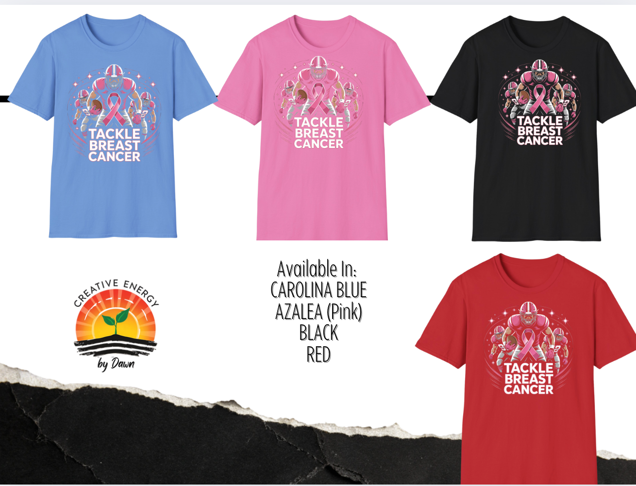 🏈 Tackle Breast Cancer – Strength On and Off the Field