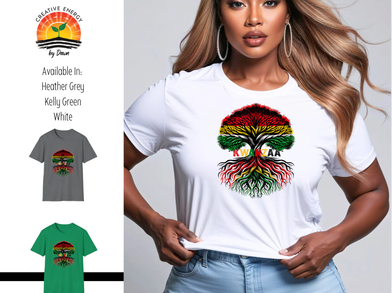 Know Your Roots Kwanzaa Tee